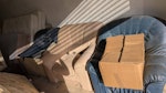 Chairs & Mattresses 3 x armchairs, 1 x 2 seater sofa, 1 x 3 seater sofa and 6 mattresses TW14 - removed for £351