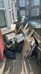 old kitchen Waste from kitchen renovation, somos rubble from the kitchen and old cabinets SE7 - removed for £141