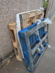 pallets three pallets MK41 - removed for £104