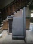 Lshape couch in pieces Left in the close broke down in pieces for was transport. L shaped couch G42 - removed for £229