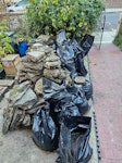 Rubble bagged and loose Approx 25 sacks of rubble plus larger loose items as pictured N16 - removed for £286
