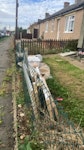 installer site waste installation waste off cuts of work 
tops, carpet , sink toilets , some off cuts of tiles other dot and site waste and plumbing waste , and some domestic waste IP14 - removed for £411