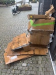 lots of miscellaneous rubbish a few pallets, cardboard junk - and other misc items. need collected asap E3 - removed for £644