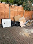 Shower cubicle, bags of tiles Shower cubicle, bags of tiles, packaging GU2 - removed for £119