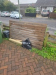 Small fence panel, offcuts Small fence panel, offcuts PO8 - removed for £44