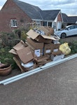 Packaging All pictured - plastic, cardboard, metal trains, cables, wooden pallets BA6 - removed for £187