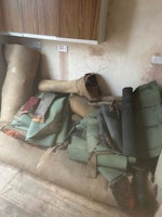 Lifted carpets collected by Moving Force