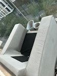 sofas One single armchair without the cushions just the frame, one 2 seater sofa SE3 - removed for £104