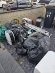 Removal waste - bags and items We have a collection of waste that we will not be taking with us on our house move. Includes everything that os currently outside the house. EN1 - removed for £110