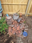 Shed clearance Shed clearance - household items, some roof tiles. Plus garden bench, umbrella and folding table not pictured SW14 - removed for £600
