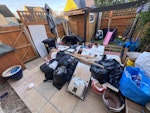Waste from kitchen refurb Kitchen refurb waste. 
Only take builders/ kitchen waste. There are toys, and garden furniture and residents own personal belongings. Please DO NOT TAKE ANYTHIGN OTHER THAN THE AGREED WASTE. 

I have circled the main bulk of the waste to give a better idea of what to take. Thank you GL7 - removed for £288