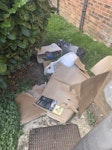 Hse refurb waste & empty bins House refurb waste & empty green bins please. 
DO NOT TAKE GREEN BINS  - 
JUST EMPTY THEM - Thank you ME14 - removed for £211
