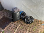 4 bags of general household wa Four bags of random stuff that can't fit in the trash. N16 - removed for £43