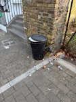 whole bin + contents a black bin full of bagged/ unbagged rubbish. whole bin needs to go as I have new one coming N7 - removed for £71