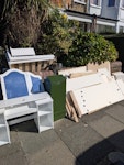 re used kids bed and covered as seen N3 - removed for £117