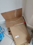 Cardboard boxes after a move Bunch of cardboard boxes, flattened after a move. Most in good condition and reusable, some ripped and just junk. BS6 - removed for £78