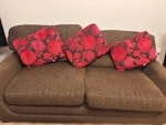 THREE SEATER SOFA Three seater sofa needs be disposed off or can be used SS11 - removed for £117