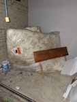 Double bed double divan cut in 2, double mattress and headboard SG5 - removed for £94