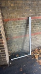shower screen 80 cm x 140 cm old shower screen SW9 - removed for £32