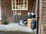 20 bags and glass screen small bathroom project (tiles, shower screen) - I have a key to the gate, ground floor easy access NW8 - removed for £104