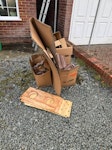 Solar install waste Boxes, broken roof tiles, and other solar installation waste TW12 - removed for £106