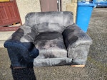 big leather chair Real leather, still have the purchase paperwork, value £1200+.  This chair was like new when I moved to Skipton but it didn't fit through the door and the movers left it out in the rain.  I covered with a tarpaulin but it has gotten wet.  Free to anyone that can pick it up.  It's HEAVY!! BD23 - removed for £130