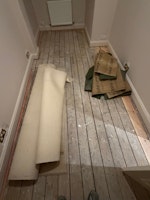 old bedroom carpet collected by Riff Raff Rubbish