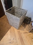 1 basket and 1 rug 1 rug and 1 wicker basket TW9 - removed for £45
