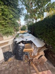 Building waste We’ve recently had some work done on our house and this is the remaining building waste. Most of it is in bags, there is one door, one pallet and a number of cardboard boxes. SE5 - removed for £229