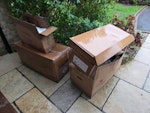 Solar installation waste Boxes and other solar install waste RG27 - removed for £81
