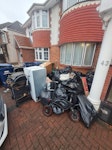 Household waste General household waste- clearing out property. About 30-40 bin bags , 1 x fridge freezer, 1 x BBQ, 1 x Bike, set of Chairs, 1 x chest of drawers. Everything to go. W3 - removed for £283