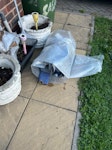 Flooring offcuts and plastic E16 - removed for £25