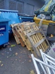 Pallets and Cardboard Waste collection and recylcle of x7 Pallets and Pile of Cardboard (squashed boxes) from student accommodation. NG3 - removed for £194