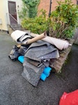 carpet & underlay offcuts carpet & underlay offcuts SK14 - removed for £125