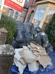 56 BAGS OF FOAM & PLASTERBOARD 56 BAGS OF FOAM AND 6 BAGS OF PLASTERBOARD AND BROKEN SHEETS OF PLASTERBOARD. ALL SHOWN IN THE PICS LL11 - removed for £375