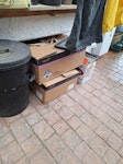 Solar install waste Wooden pallet and boxes BS9 - removed for £150