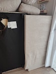 L- shaped sofa A L-shaped sofabed that comes in 2 parts, can't be reused. Will leave in the car park for easy collection. DA8 - removed for £71