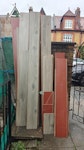 Laminate wooden flooring Wooden laminate flooring, three rooms' worth - out front of the house, easy to collect, quite long so may need long van N4 - removed for £99