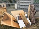 Pallets, rug, assorted planks Need gone asap! They are a bit wet E3 - removed for £104
