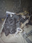baggs of rubble lose timbers, a bit of plasterboard, and, some plastic membranes ,some bricks/blocks W9 - removed for £257