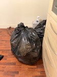 6 bags of rubbish a few bags (240L, not full) of rubbish W5 - removed for £43