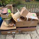 Solar install waste boxes, broken tiles, and other solar installation waste TW1 - removed for £59