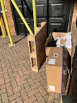 Solar install waste Wooden pallet boxes and other solar installation waste TW2 - removed for £59